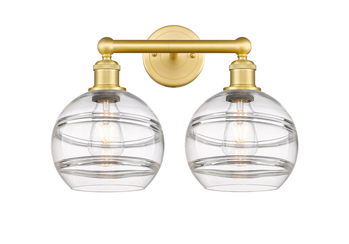 Innovations Lighting Rochester 8" Bath Vanity Light - Satin Gold