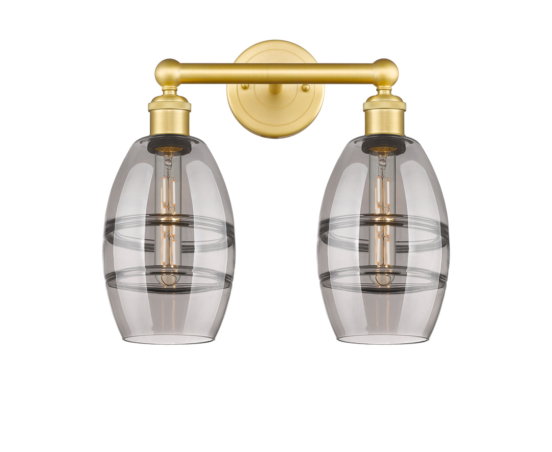 Innovations Lighting Vaz 6" Bath Vanity Light - Satin Gold Vanity Lights Innovations Lighting   