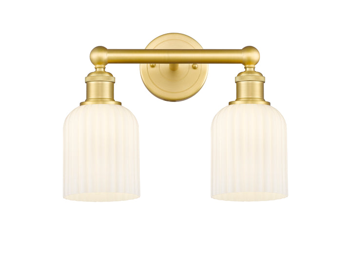 Innovations Lighting Bridal Veil 5" Bath Vanity Light - Satin Gold Vanity Lights Innovations Lighting   