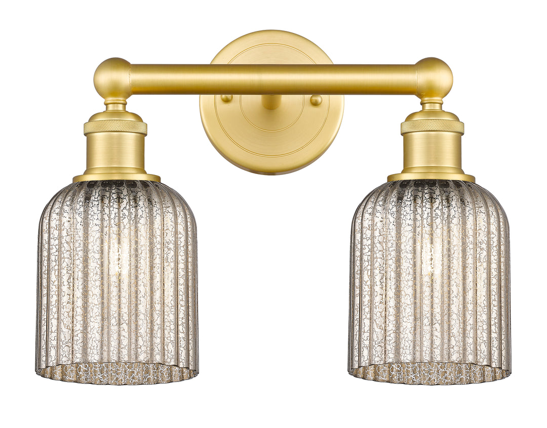 Innovations Lighting Bridal Veil 5" Bath Vanity Light - Satin Gold Vanity Lights Innovations Lighting   