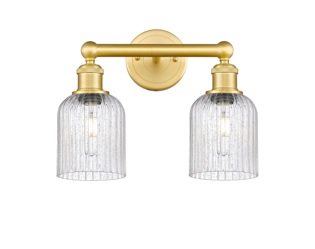 Innovations Lighting Bridal Veil 5" Bath Vanity Light - Satin Gold Vanity Lights Innovations Lighting   