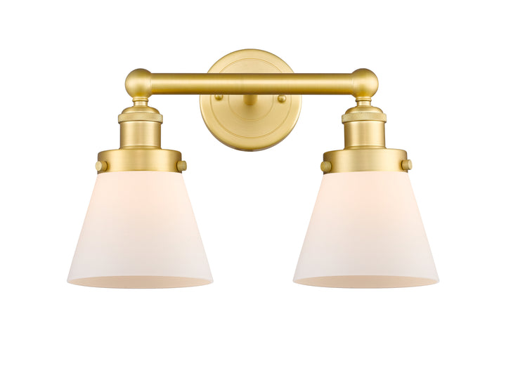 Innovations Lighting Cone 6" Bath Vanity Light - Satin Gold Vanity Lights Innovations Lighting   