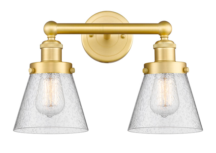 Innovations Lighting Cone 6" Bath Vanity Light - Satin Gold Vanity Lights Innovations Lighting   