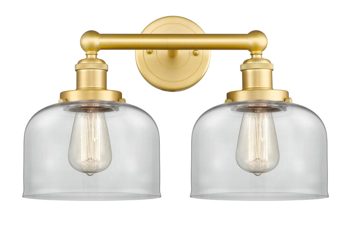 Innovations Lighting Bell 8" Bath Vanity Light - Satin Gold Vanity Lights Innovations Lighting   