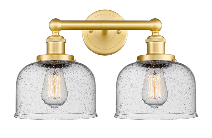 Innovations Lighting Bell 8" Bath Vanity Light - Satin Gold Vanity Lights Innovations Lighting   