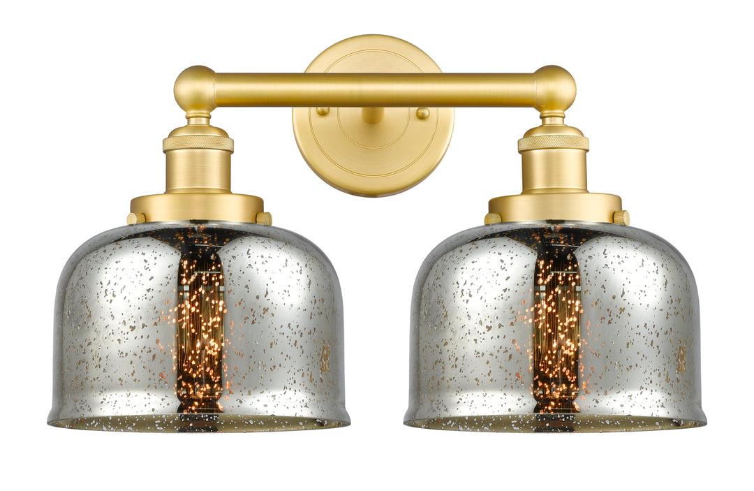 Innovations Lighting Bell 8" Bath Vanity Light - Satin Gold Vanity Lights Innovations Lighting   