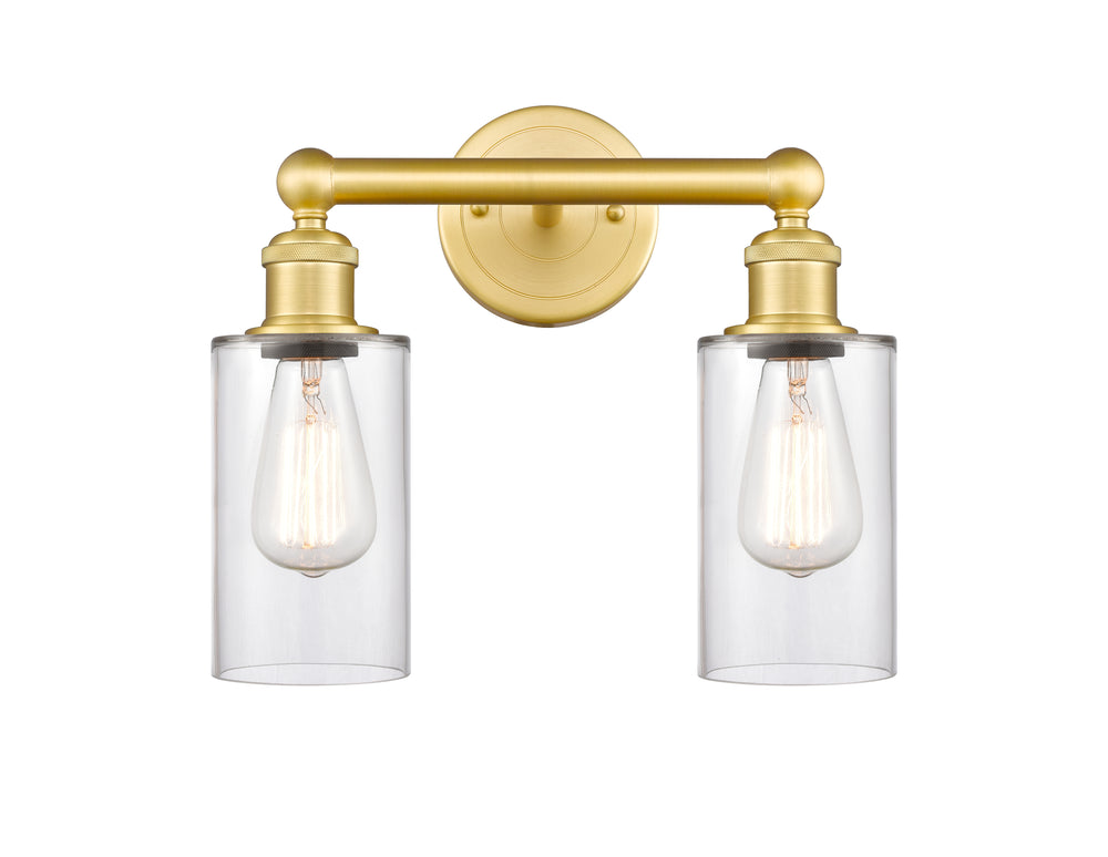 Innovations Lighting Clymer 4" Bath Vanity Light - Satin Gold Vanity Lights Innovations Lighting   