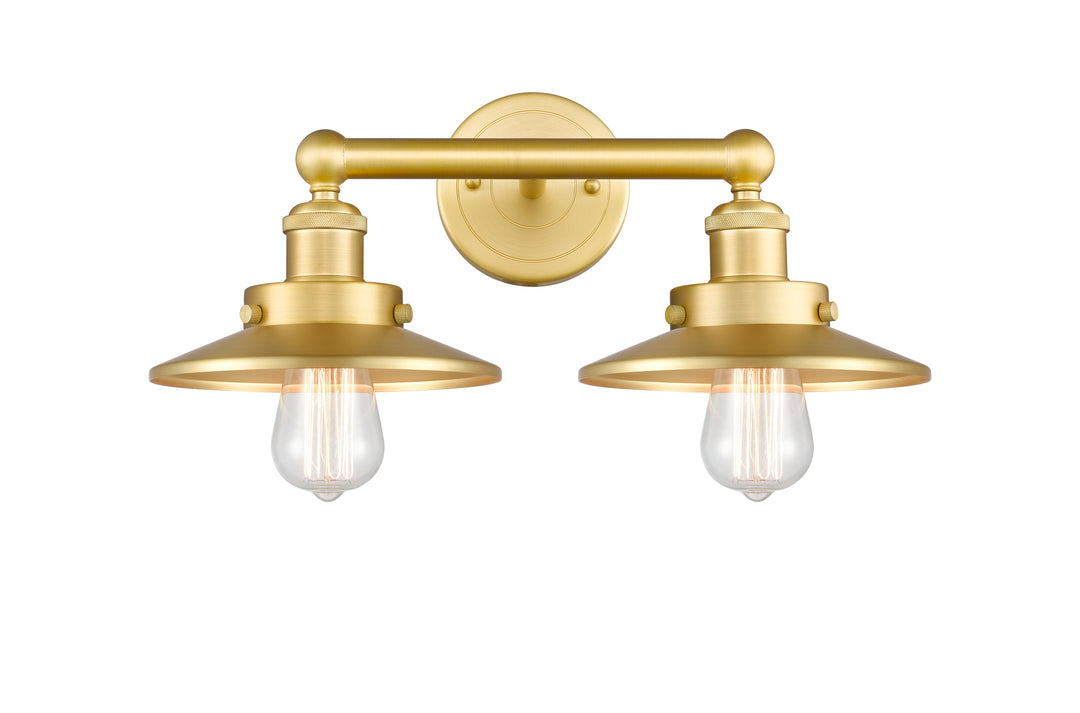 Innovations Lighting Railroad 8" Bath Vanity Light - Satin Gold