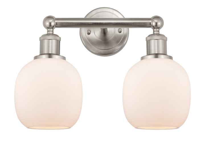 Innovations Lighting Belfast 6" Bath Vanity Light - Brushed Satin Nickel Vanity Lights Innovations Lighting   