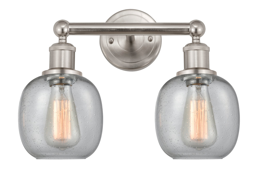 Innovations Lighting Belfast 6" Bath Vanity Light - Brushed Satin Nickel Vanity Lights Innovations Lighting   