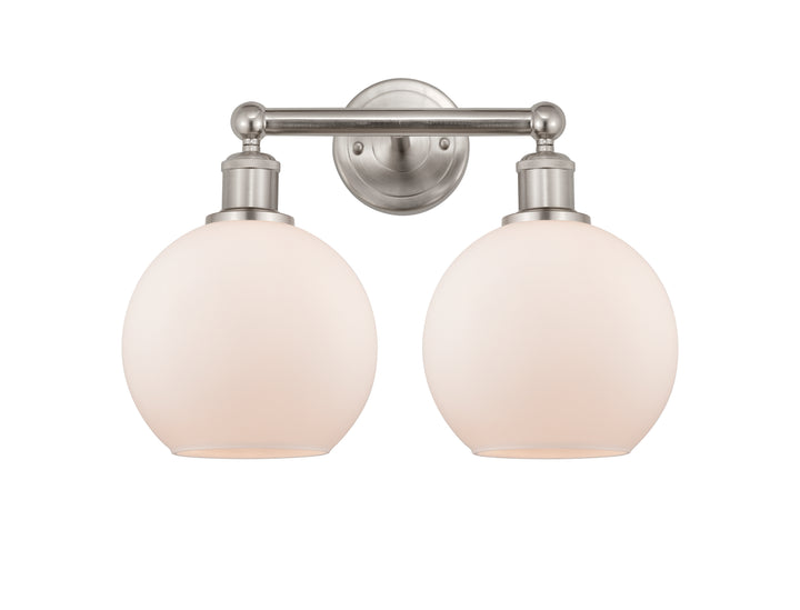 Innovations Lighting Athens 8" Bath Vanity Light - Satin Nickel