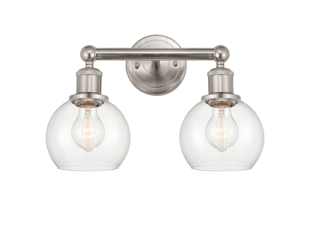 Innovations Lighting Athens 6" Bath Vanity Light - Brushed Satin Nickel Vanity Lights Innovations Lighting   