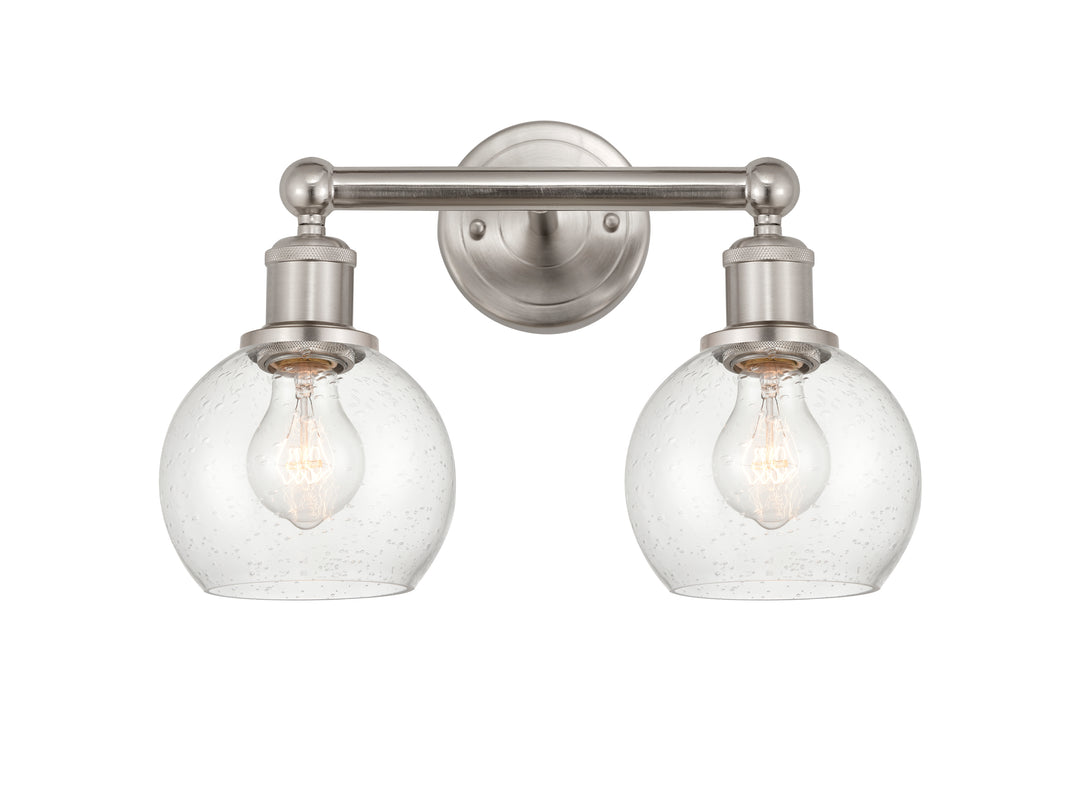 Innovations Lighting Athens 6" Bath Vanity Light - Brushed Satin Nickel Vanity Lights Innovations Lighting   