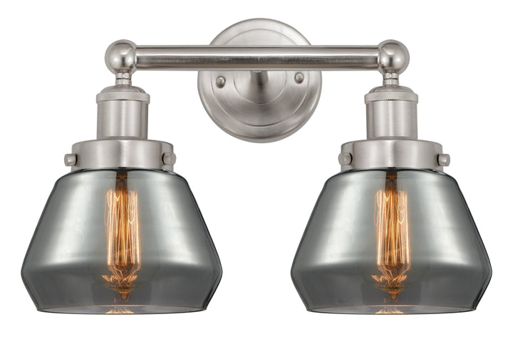 Innovations Lighting Fulton 7" Bath Vanity Light - Brushed Satin Nickel Vanity Lights Innovations Lighting   