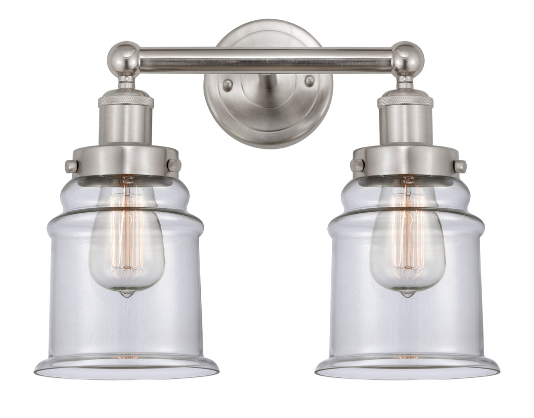 Innovations Lighting Canton 6" Bath Vanity Light - Brushed Satin Nickel Vanity Lights Innovations Lighting   