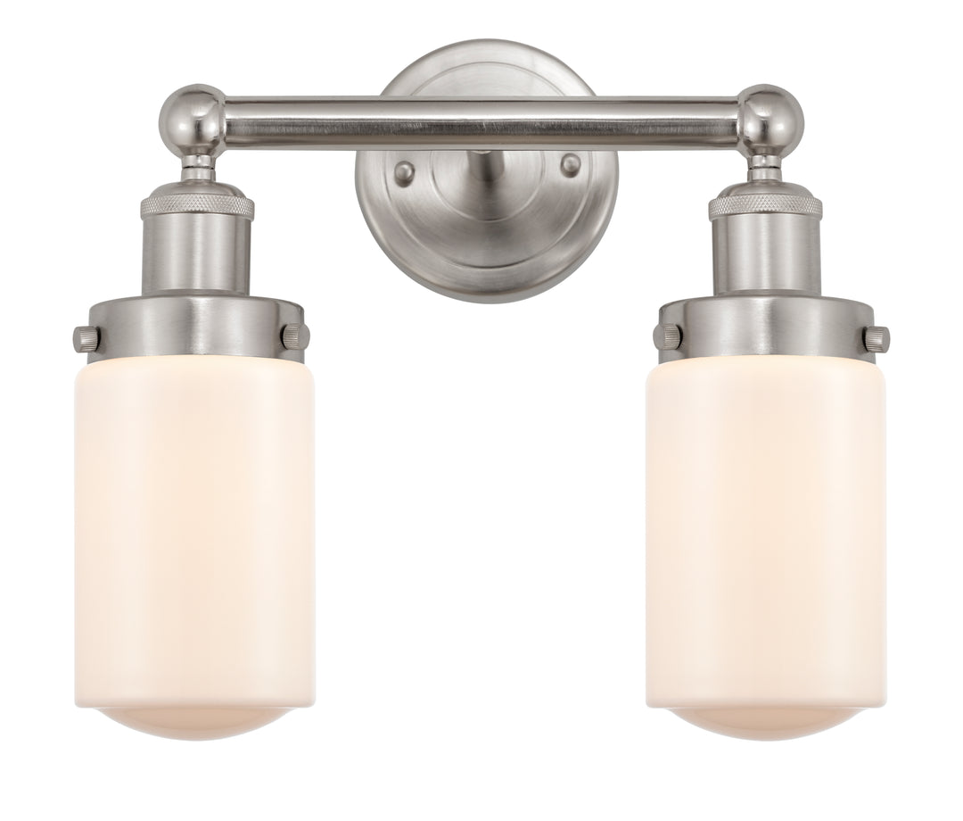 Innovations Lighting Dover 4.5" Bath Vanity Light - Brushed Satin Nickel Vanity Lights Innovations Lighting   