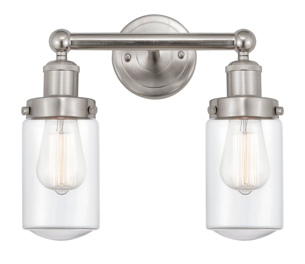 Innovations Lighting Dover 4.5" Bath Vanity Light - Brushed Satin Nickel Vanity Lights Innovations Lighting   