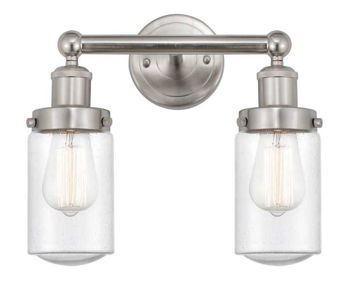 Innovations Lighting Dover 4.5" Bath Vanity Light - Brushed Satin Nickel Vanity Lights Innovations Lighting   