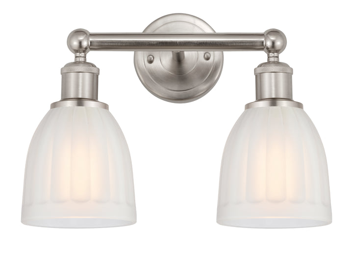 Innovations Lighting Brookfield 6" Bath Vanity Light - Brushed Satin Nickel Vanity Lights Innovations Lighting   