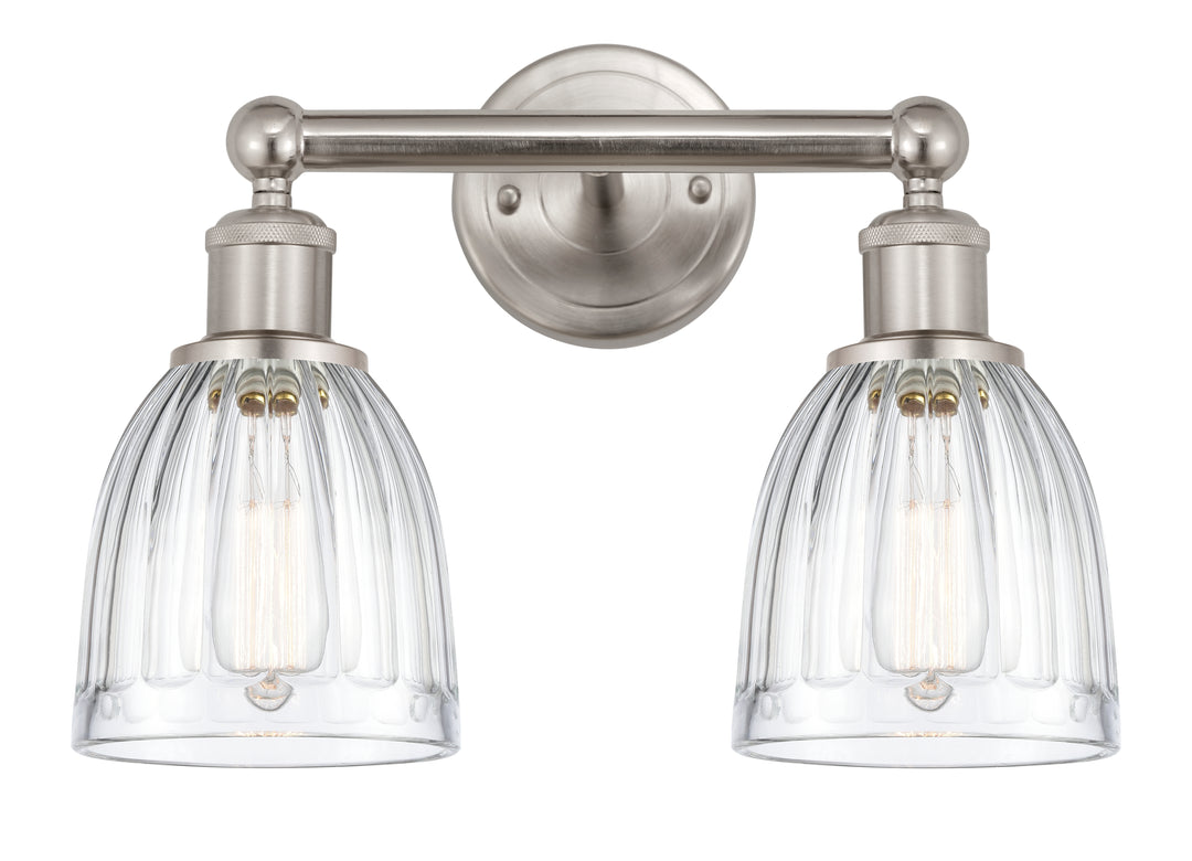 Innovations Lighting Brookfield 6" Bath Vanity Light - Brushed Satin Nickel Vanity Lights Innovations Lighting   