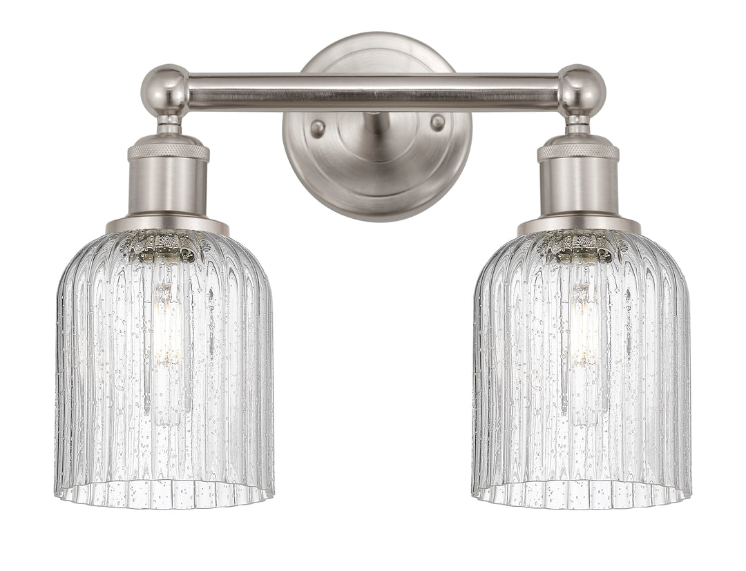 Innovations Lighting Bridal Veil 5" Bath Vanity Light - Brushed Satin Nickel Vanity Lights Innovations Lighting   