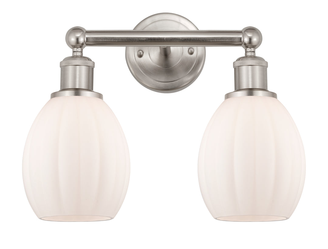 Innovations Lighting Eaton 5.5" Bath Vanity Light - Brushed Satin Nickel Vanity Lights Innovations Lighting   