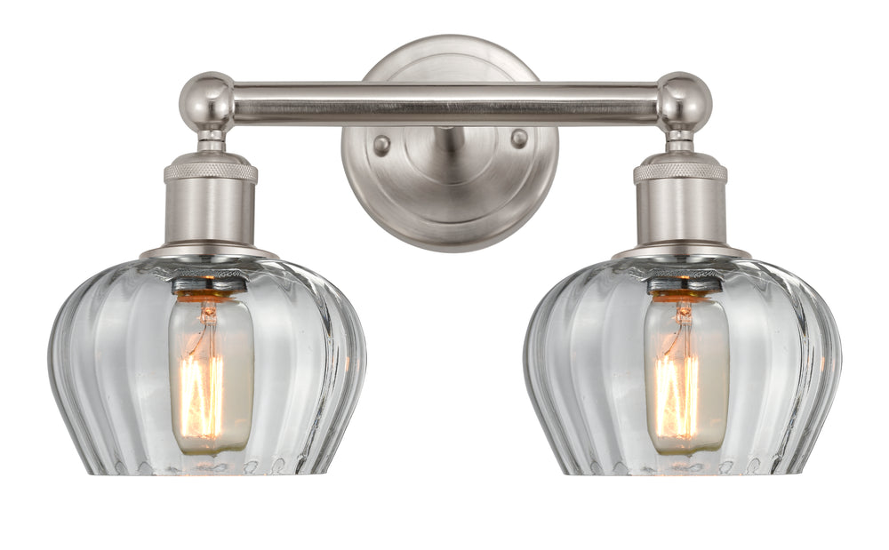 Innovations Lighting Fenton 6.5" Bath Vanity Light - Brushed Satin Nickel Vanity Lights Innovations Lighting   