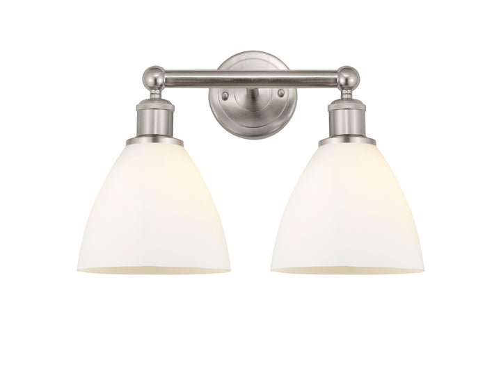 Innovations Lighting Bristol 7.5" Bath Vanity Light - Brushed Satin Nickel Vanity Lights Innovations Lighting   