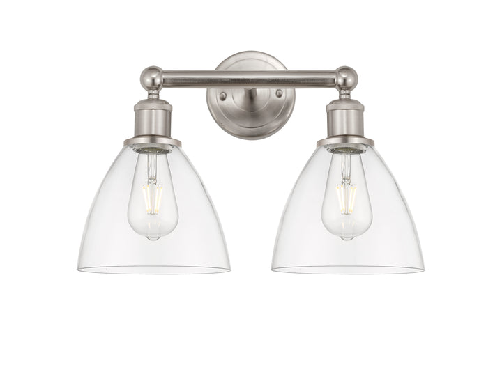 Innovations Lighting Bristol 7.5" Bath Vanity Light - Brushed Satin Nickel Vanity Lights Innovations Lighting   