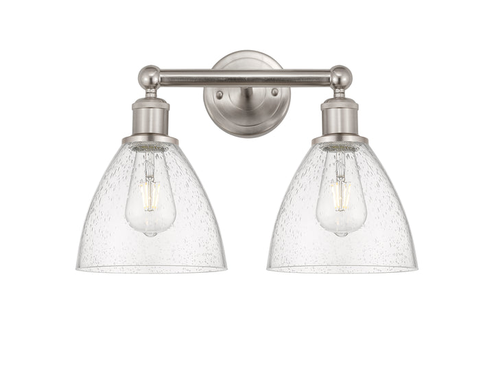 Innovations Lighting Bristol 7.5" Bath Vanity Light - Brushed Satin Nickel Vanity Lights Innovations Lighting   