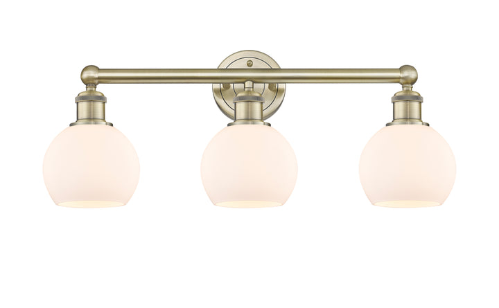 Innovations Lighting Athens 6" Bath Vanity Light - Antique Brass Vanity Lights Innovations Lighting   