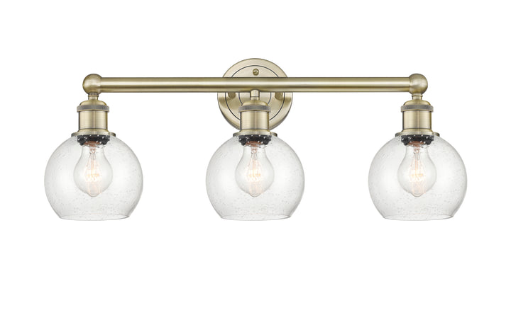 Innovations Lighting Athens 6" Bath Vanity Light - Antique Brass Vanity Lights Innovations Lighting   