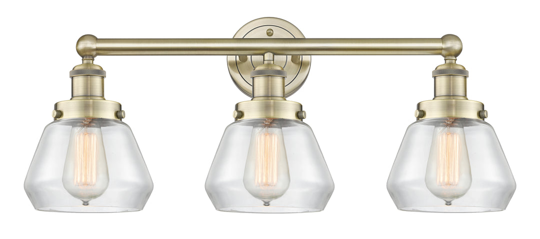 Innovations Lighting Fulton 7" Bath Vanity Light - Antique Brass