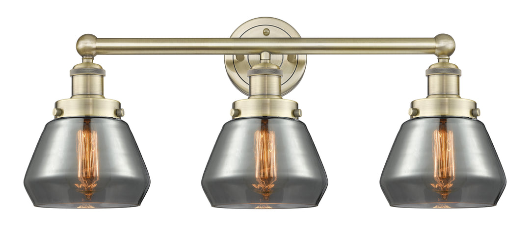 Innovations Lighting Fulton 7" Bath Vanity Light - Antique Brass Vanity Lights Innovations Lighting   