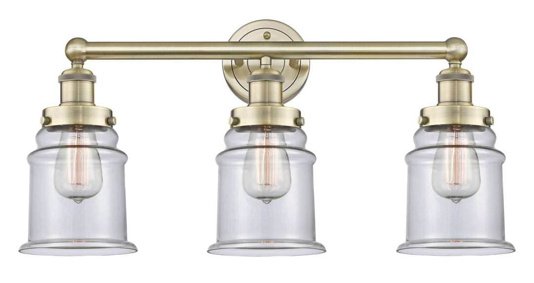 Innovations Lighting Canton 6" Bath Vanity Light - Antique Brass Vanity Lights Innovations Lighting   