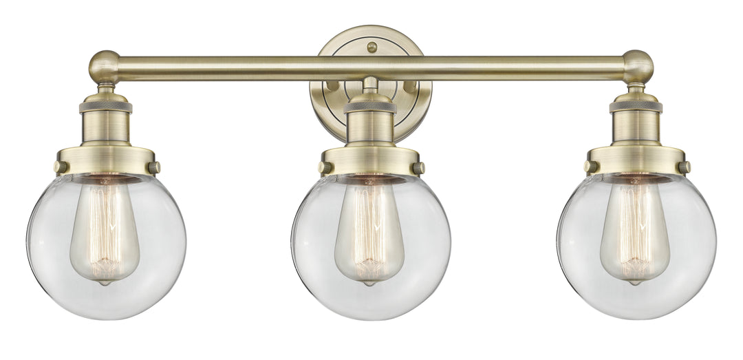 Innovations Lighting Beacon 6" Bath Vanity Light - Antique Brass Vanity Lights Innovations Lighting   