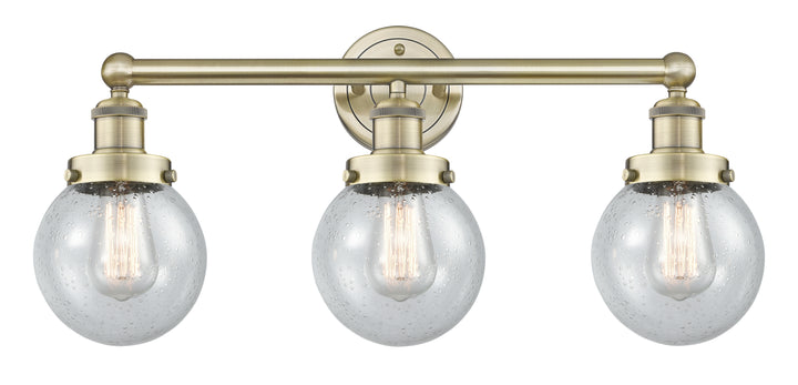 Innovations Lighting Beacon 6" Bath Vanity Light - Antique Brass Vanity Lights Innovations Lighting   