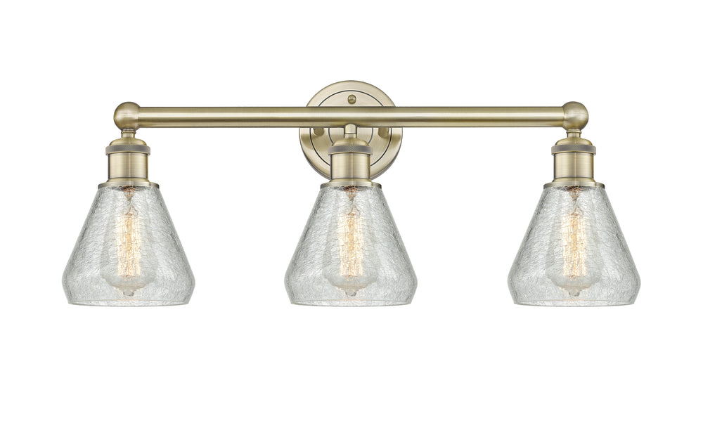 Innovations Lighting Conesus 6" Bath Vanity Light - Antique Brass Vanity Lights Innovations Lighting   