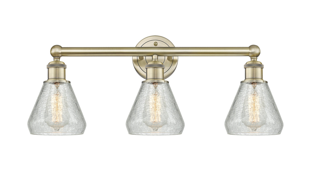 Innovations Lighting Conesus 6" Bath Vanity Light - Antique Brass Vanity Lights Innovations Lighting   