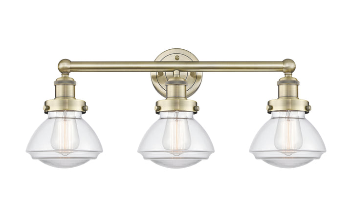 Innovations Lighting Olean 6.75" Bath Vanity Light - Antique Brass Vanity Lights Innovations Lighting   