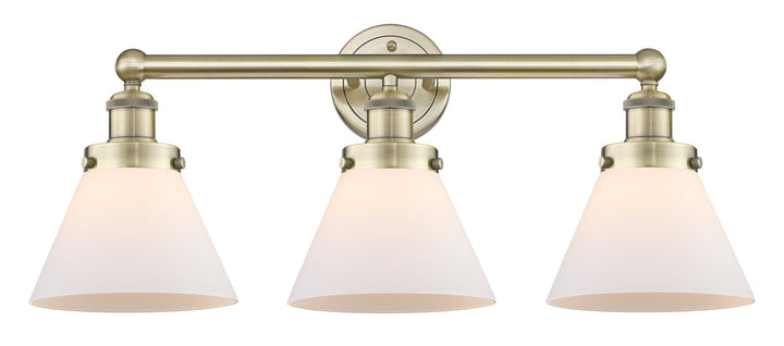 Innovations Lighting Cone 8" Bath Vanity Light - Antique Brass Vanity Lights Innovations Lighting   