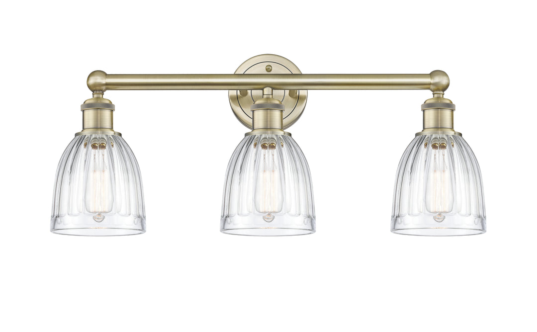 Innovations Lighting Brookfield 6" Bath Vanity Light - Antique Brass Vanity Lights Innovations Lighting   