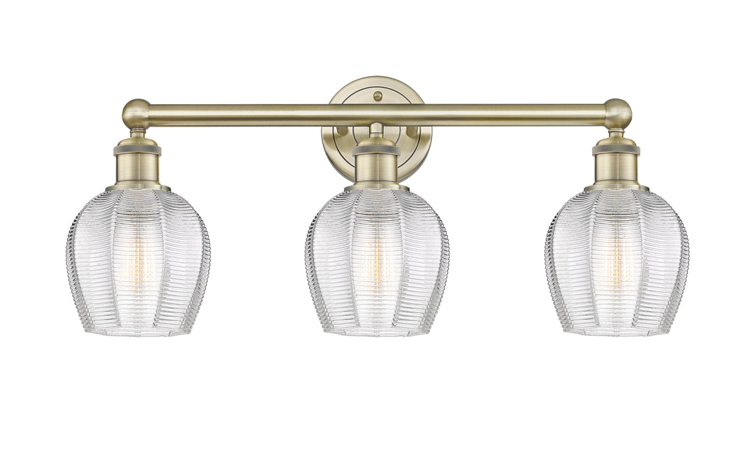 Innovations Lighting Norfolk 6" Bath Vanity Light - Antique Brass Vanity Lights Innovations Lighting   