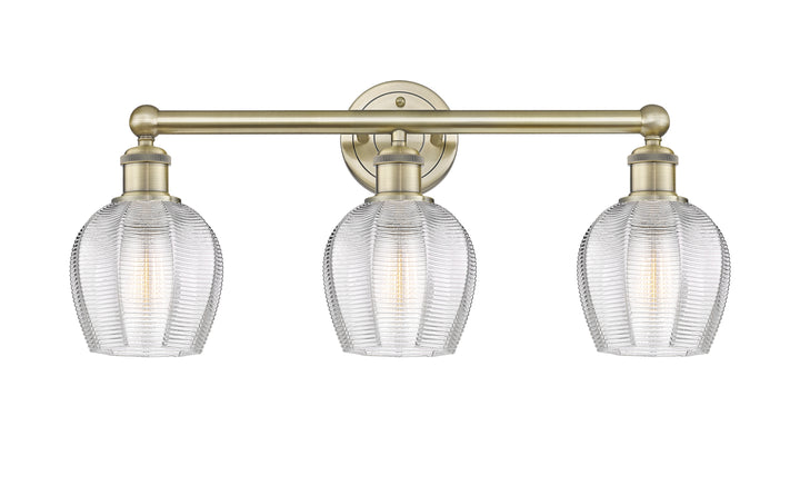 Innovations Lighting Norfolk 6" Bath Vanity Light - Antique Brass Vanity Lights Innovations Lighting   