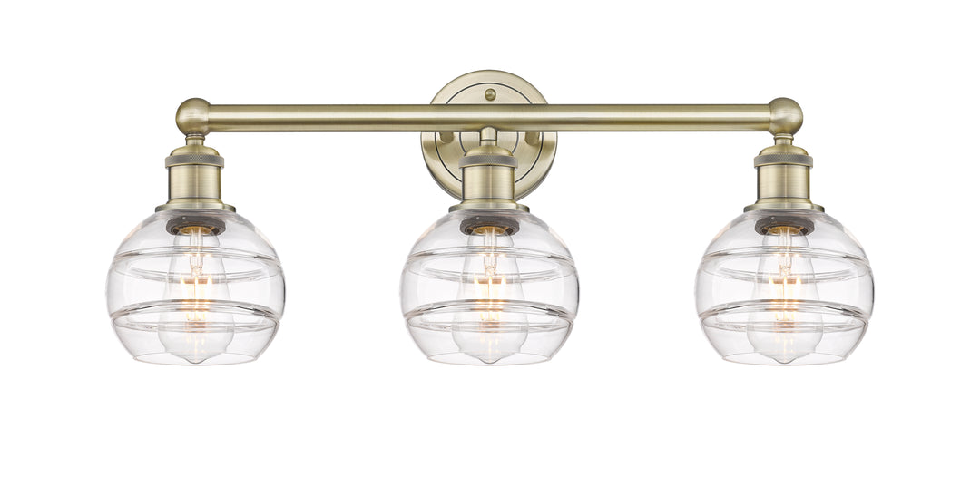 Innovations Lighting Rochester 6" Bath Vanity Light - Antique Brass Vanity Lights Innovations Lighting   