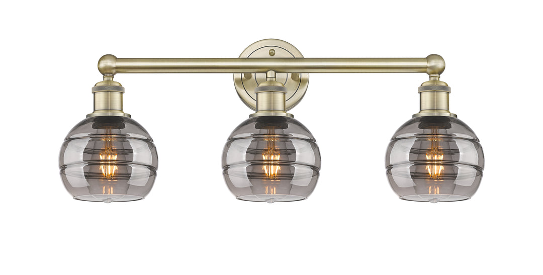 Innovations Lighting Rochester 6" Bath Vanity Light - Antique Brass Vanity Lights Innovations Lighting   