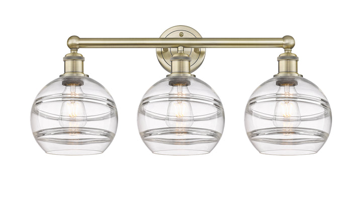 Innovations Lighting Rochester 8" Bath Vanity Light - Antique Brass Vanity Lights Innovations Lighting   