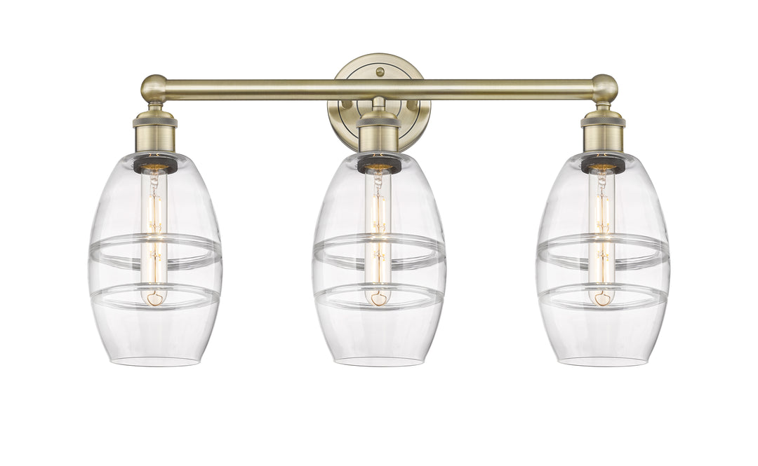 Innovations Lighting Vaz 6" Bath Vanity Light - Antique Brass Vanity Lights Innovations Lighting   