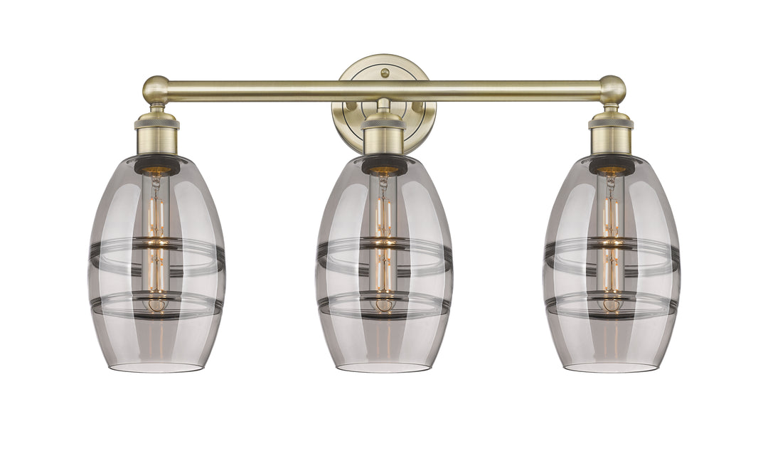 Innovations Lighting Vaz 6" Bath Vanity Light - Antique Brass Vanity Lights Innovations Lighting   