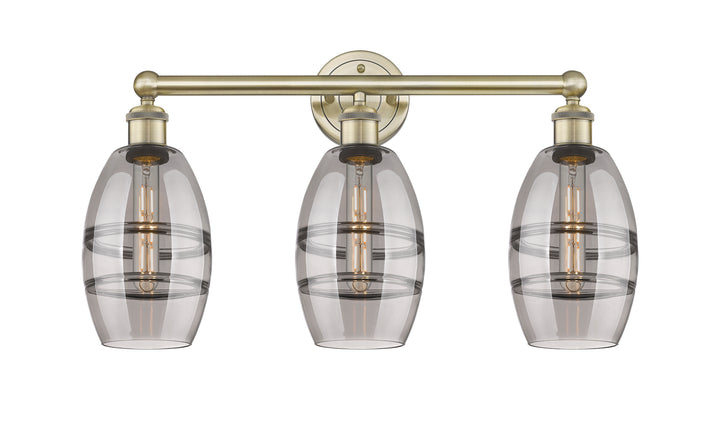 Innovations Lighting Vaz 6" Bath Vanity Light - Antique Brass Vanity Lights Innovations Lighting   